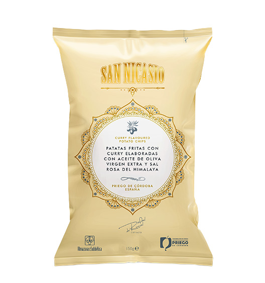 Kartoffelchips - Curry